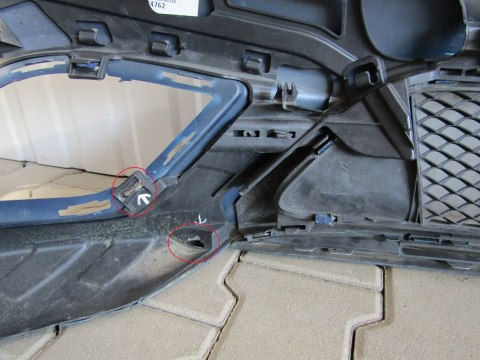 Zderzak przód Mercedes C-Klasa W205 Lift 18-