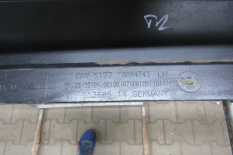 Listwa progowa lewa BMW 5 G30 G31 M Pakiet 17- kombi sedan