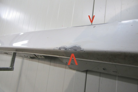 Listwa progowa prawa BMW 3 F30 F31 sedan kombi 11-18