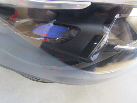 LAMPA PRZÓD MERCEDES B KLASA W247 LIFT MULTIBEAM 23- RH A2479061404