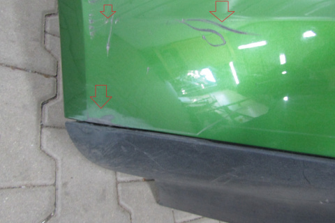 Zderzak tył tylny Porsche Taycan 9J0 19-24