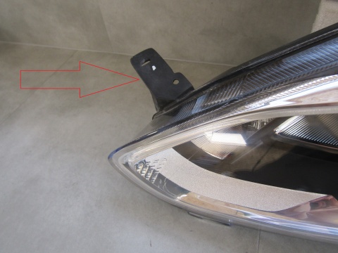 LAMPA PRZÓD FORD FIESTA MK8 SOCZEWKA LED 17-21 LH