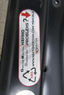 Listwa progowa lewa AUDI TT 8S RS 14- Maxton Design 8S0 TT RS