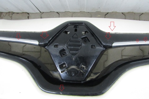 Zderzak przód przedni Renault Fluence Lift 12-16