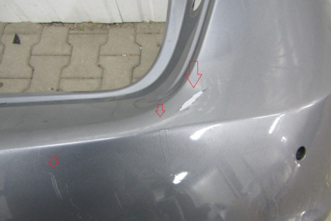 Zderzak tył tylny Porsche Cayenne GTS 7P5 10-14