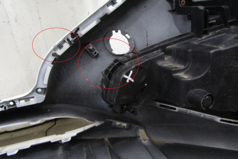 Zderzak przód przedni Hyundai I30 III Lift 20- LEDY