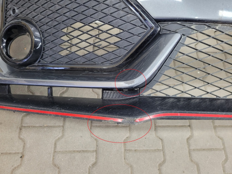 Zderzak przód przedni Honda Civic X Type R HB 17-