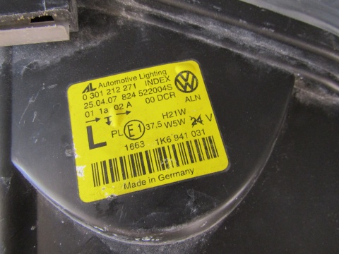 LAMPA PRZÓD VW GOLF V 5 KSENON LH 03-05 1K6941031