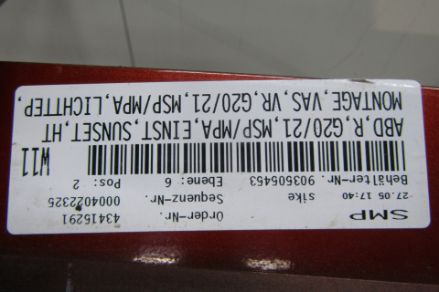 Listwa progowa prawa BMW 3 G20 G21 M Pakiet 18- sedan kombi