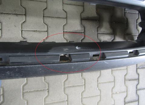 Zderzak przód przedni Nissan X-Trail 3 III T32 13-17 LEDY