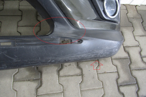 Zderzak przód przedni Nissan X-Trail 3 III T32 13-17 LEDY