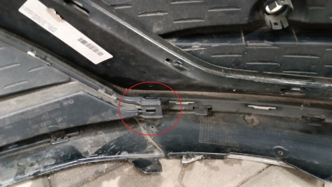 Zderzak przód przedni Mercedes CLA 118 AMG 19-