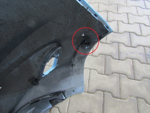 Zderzak tył tylny Ford Fiesta MK8 VIII St-Line 17-