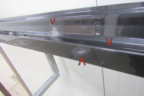 Listwa progowa prawa BMW IX3 i X3 G08 M Pakiet + Led