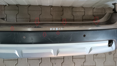Zderzak tył tylny Skoda Yeti 5L6 Lift 13-17