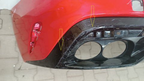 Zderzak tył tylny Kia Stinger GT 17-