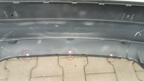 Zderzak tył tylny Mercedes W204 204 Sedan Lift 11-14