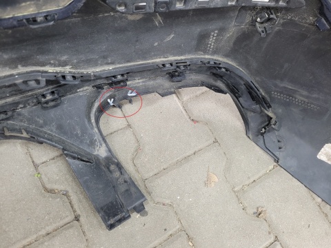Zderzak tył tylny Mercedes GLC X253 253 Hybryda AMG lift 19-23