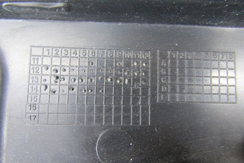 RENAULT CLIO IV SPOJLER KLAPY BAGAŻNIKA TYŁ LOTKA 960307284R