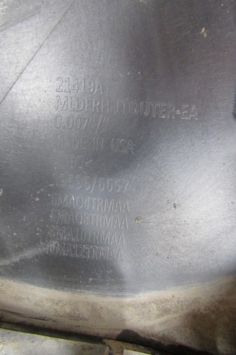 Błotnik przód przedni prawy JEEP WRANGLER JL / 21419A 17-
