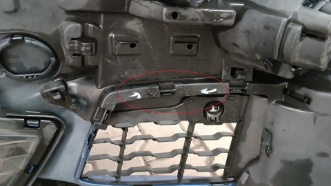 Zderzak przód przedni BMW X1 F48 M Pakiet 15-18 / + 1x halogen