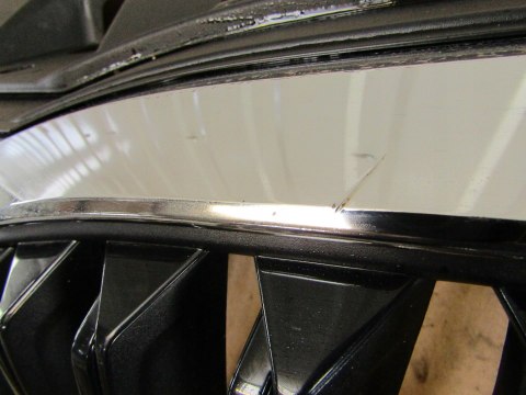 Grill atrapa chrom zderzak przód Skoda Octavia IV