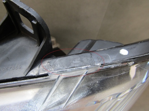 Lampa przód Mercedes Sprinter W906 LIFT KSENON NIESKRĘTNY LH 13-18 A9068206200