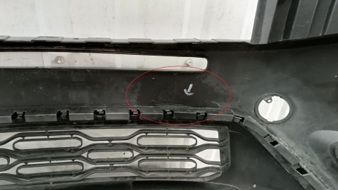 Zderzak przód przedni Fiat Doblo 2 II TREKKING Lift 14-22