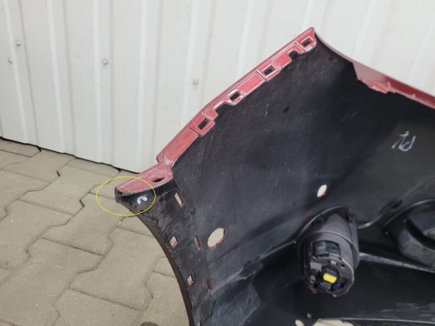 Zderzak przód przedni Nissan Qashqai 2 II 13-17