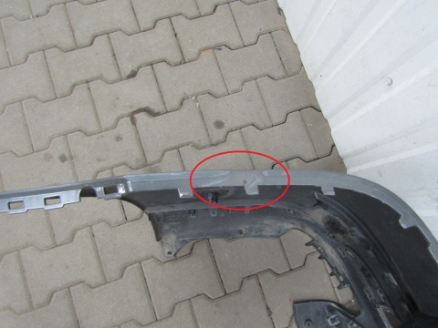 Zderzak tył tylny MERCEDES GLE W166 15-19