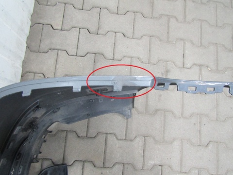 Zderzak tył tylny MERCEDES GLE W166 15-19