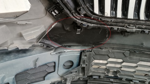 Zderzak przód przedni Skoda Kodiaq 565 Sportline Lift 21-