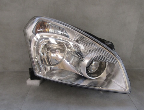 LAMPA PRZÓD NISSAN QASHQAI I ZWYKŁA RH PRAWA 06-09 26010JD90A