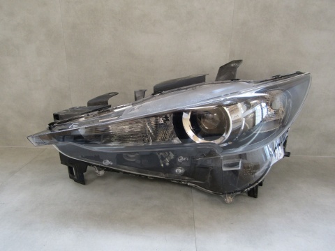 Lampa Przód Mazda CX5 CX 5 II 2 CZARNY SILNICZEK LED 17-21 LH KB8P 51040