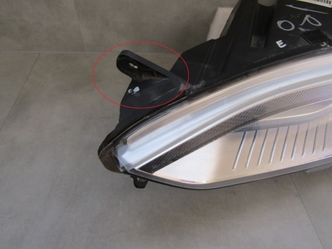 LAMPA PRZÓD TESLA S KSENON NIESKRĘTNY 12-16 LH LEWA