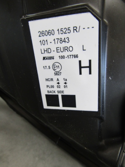 LAMPA PRZÓD RENAULT KANGOO II LIFT ZWYKŁA LH LEWA 13-21 260601525R