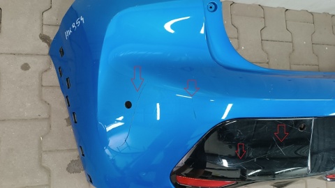 Zderzak tył tylny Peugeot e 208 e208 2 II GT-Line Elektryk 19- / 4 PDC