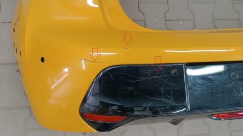 Zderzak tył tylny Peugeot 208 2 II GT-Line 19- / 6 PDC