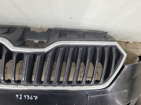 Zderzak przód przedni Skoda Fabia 3 III 6V0 Lift 18-21