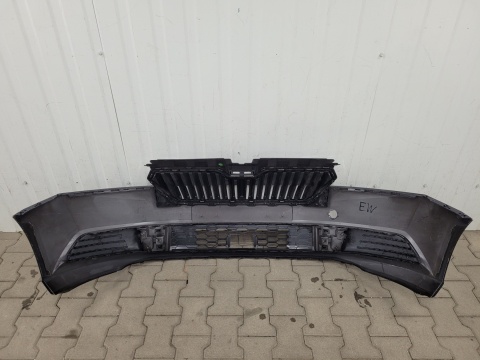 Zderzak przód przedni Skoda Fabia 3 III 6V0 Lift 18-21