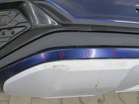 Zderzak tył tylny AUDI Q2 81A S Line LIFT 20-