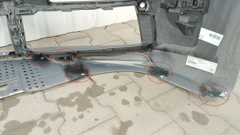 Zderzak przód przedni Porsche Carrera 911 992 19-23