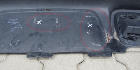 Zderzak tył tylny Citroen C5 Aircross 18-25