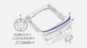 SPOILER TYLNY LOTKA KLAPY BMW I4 G26 440 Gran Coupe 21-