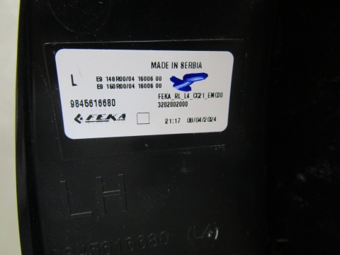 Komplet lamp tylnych lewa prawa Citroen C3 IV ZWYKŁA Z LED 24- 9845616480