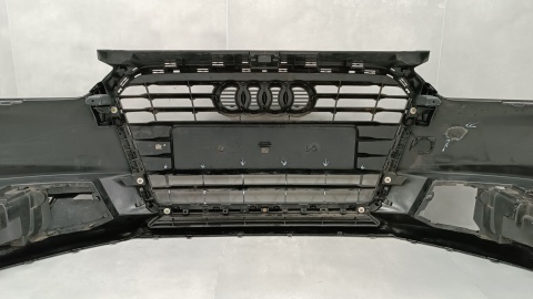 Zderzak przód przedni Audi A1 Lift 8XA 14-18 / + halogen x 2