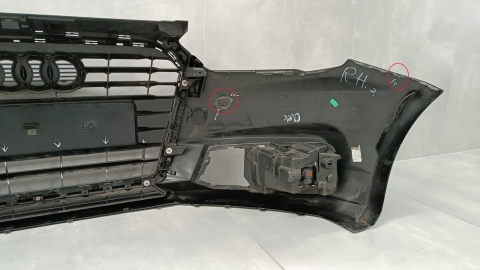 Zderzak przód przedni Audi A1 Lift 8XA 14-18 / + halogen x 2