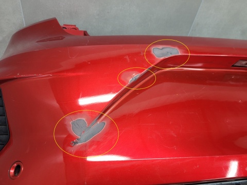 Zderzak tył tylny RENAULT CLIO V 5 HB E TECH LIFT 23- /+LED