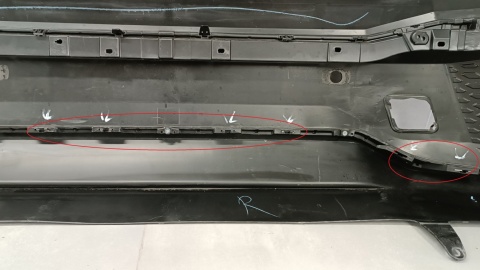 Zderzak tył tylny TOYOTA C-HR CHR 2 II 23-