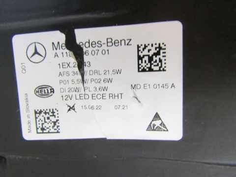 LAMPA PRZÓD MERCEDES CLA W118 LIFT FULL LED 23- LH